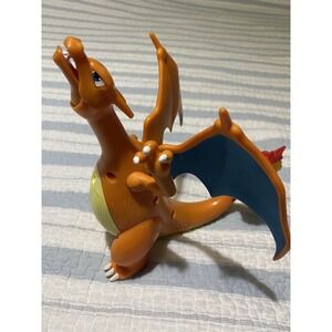 2022 Pokemon Flame & Flight Charizard Deluxe 8" Figure Lights Motion Sound Works